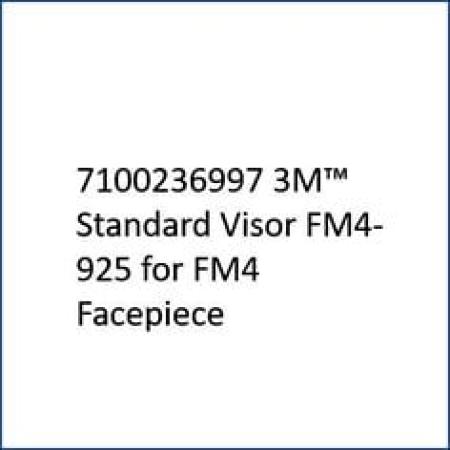 3M™ Standard-Visier für 3M™ Atemschutz-Vollmaske FF-600, FF-600-925