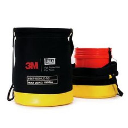 3M™ DBI-SALA® Absturzsicherung für Werkzeuge, Sicherheitsbehälter 18,9 Liter, 45,4 kg Tragfähigkeit, Klettbefestigung, Segeltuch, 1500135