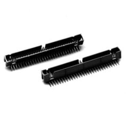 3M™ N2540-5002 RB, Wannenstiftstecker, Low Profile, 90° abgewinkelt, 40-polig, 2500 Serie, 2,54 mm, 0,76 µm Au, Schwarz