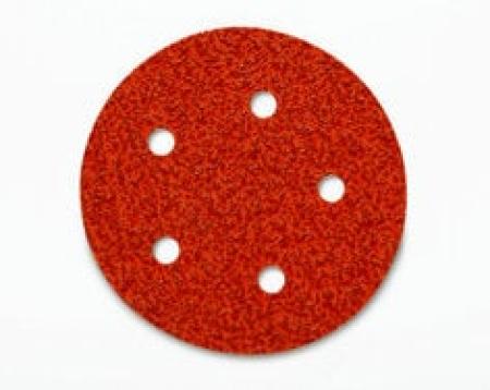3M™ Cubitron™ II Hookit™ Papierschleifscheibe 950U, 125 mm, 60+, 5-fach gelocht