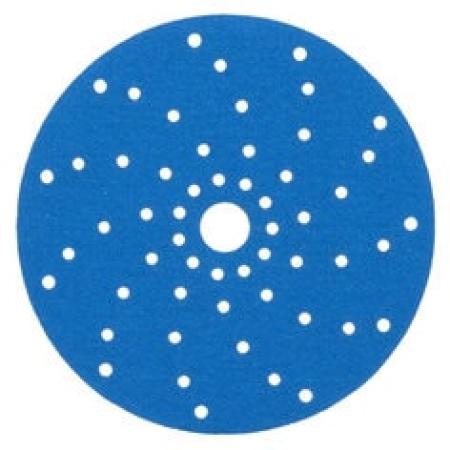 3M™ Hookit™ Blau Schleifscheibe Multihole 325U, Blau, 150 mm, Multihole, P120, 51373