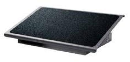 3M™ Fußstütze FR430CB, in Winkel und Höhe einstellbar für optimalen Sitz, schwarz, 46 x 33 cm