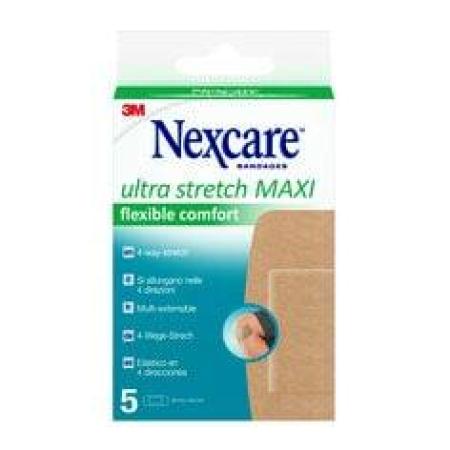Nexcare™ Ultra Stretch MAXI Comfort Flexible Pflaster, 50 mm x 101 mm, 5/Packung