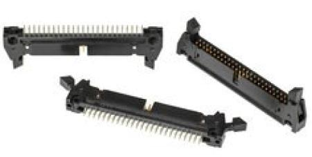 3M™ N3372-6302 RB, Wannenstiftstecker, 180° gerade, 60-polig, 3000 Serie, 2,54 mm, 0,76 µm Au, Schwarz