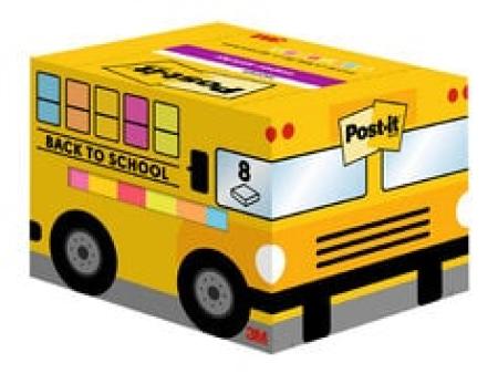 Post-it® Super Sticky Notes, Verschiedene Farben, 63.5 mm x 76 mm, 90 Blatt/Block, 8 Blöcke/Packung, Kartonverpackung, 100% PEFC SGSCH-PEFC-COC-110078