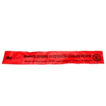 3M™ Electronic Marking System (EMS) Warnmarkierungsband 7902-XT, rot, 152 mm, Strom, 152 m, 1 Packung/Verpackungseinheit