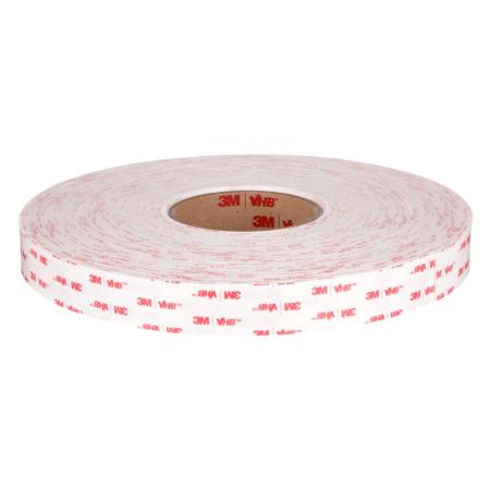 3M™ VHB™ Klebeband 4930P, Weiß, 6 mm x 33 m, 0.6 mm