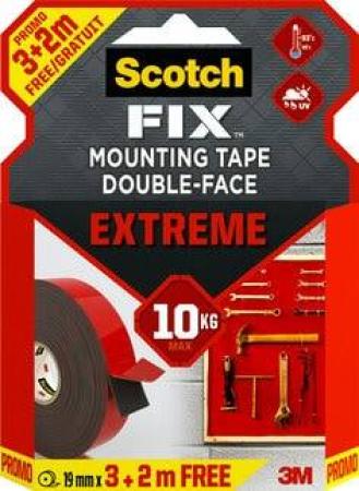 Scotch-Fix™ Extreme Montageband PT1100-193+2-P, 19 mm x 3+2 m, 1 Rolle/Packung