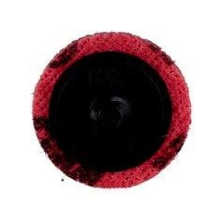 Scotch-Brite™ Roloc™ Präzisions-Vliesscheibe, PN-DR, Mittel, TR, 38.1 mm, 25/Innenverpackung, 100 Stück/Karton, Spender-Packung