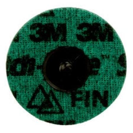 Scotch-Brite™ Roloc™ Präzisions-Vliesscheibe, PN-DR, Fein, TR, 76.2 mm, 25/Innenverpackung, 100 Stück/Karton, Spender-Packung