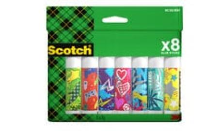 Scotch® Permanent-Klebestift, 8 g, 8 Stifte/Packung, 30 Packungen/Karton