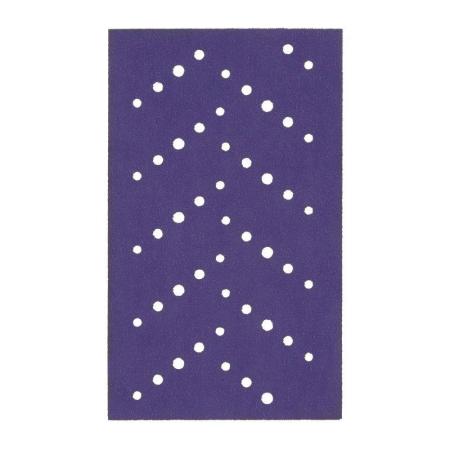 3M™ Cubitron™ II Hookit™ Purple Schleifstreifen 737U, 80 mm x 133 mm, Multihole, 180+, 51591