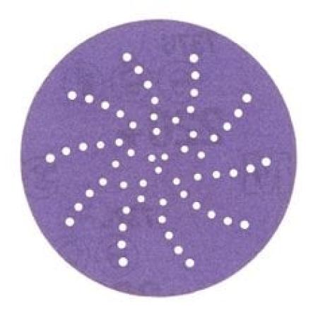 3M™ Cubitron™ II Hookit™ Schleifscheibe 737U, 90 mm, Multihole, 320+, 51616