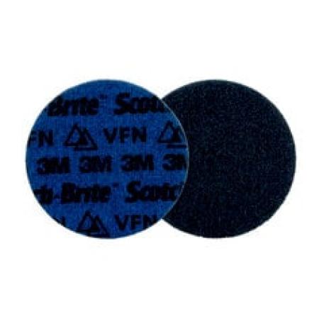 Scotch-Brite™ Präzisions-Vliesscheibe, PN-DH, Sehr fein, 100 mm x Keine Bohrung (NH), 25/Innenverpackung, 100 Stück/Karton