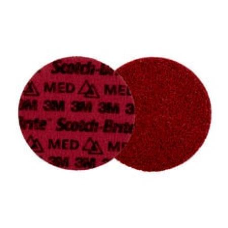 Scotch-Brite™ Präzisions-Vliesscheibe, PN-DH, Mittel, 125 mm x Keine Bohrung (NH), 25/Innenverpackung, 100 Stück/Karton