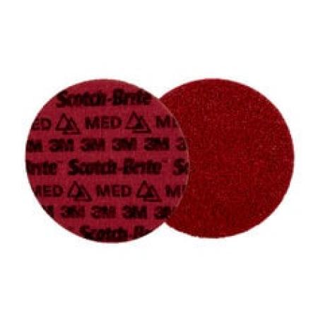 Scotch-Brite™ Präzisions-Vliesscheibe, PN-DH, Mittel, 150 mm x Keine Bohrung (NH), 25/Innenverpackung, 100 Stück/Karton