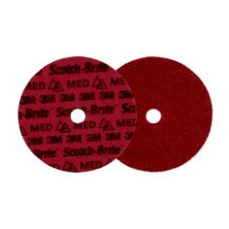 Scotch-Brite™ Präzisions-Vliesscheibe, PN-DH, Mittel, 178 mm x 22,23 mm, 25/Innenverpackung, 100 Stück/Karton