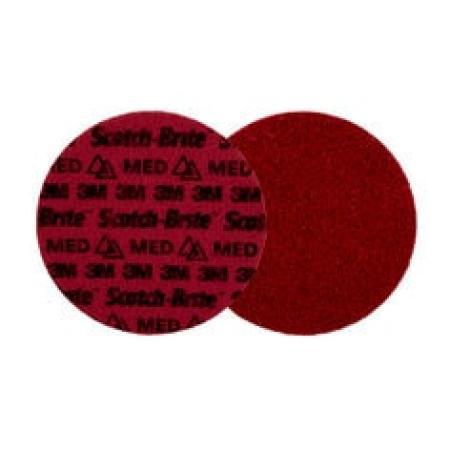 Scotch-Brite™ Präzisions-Vliesscheibe, PN-DH, Mittel, 178 mm x Keine Bohrung (NH), 25/Innenverpackung, 100 Stück/Karton