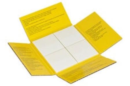Post-it® Tranparent Notes, 73 mm x 73 mm, 36 Blatt/Block, 12 Pads/Packung