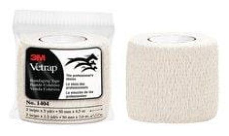 3M™ Vetrap™Bandagierband 1404W, weiß, 1/pack