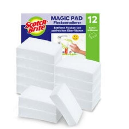 Scotch-Brite® Magic Pad, 10 Stück pro Packung + 2 Stück gratis