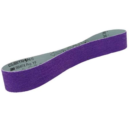 3M™ Cubitron™ II Gewebeschleifband 984FX Pro, 36+, 50 mm x 3500 mm