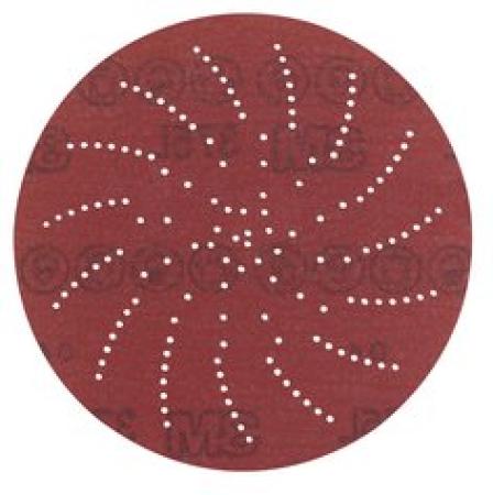 3M Xtract™ Film Disc 375L, P320 3MIL, 6 in, Die 600LG, 50/Carton, 250ea/Case