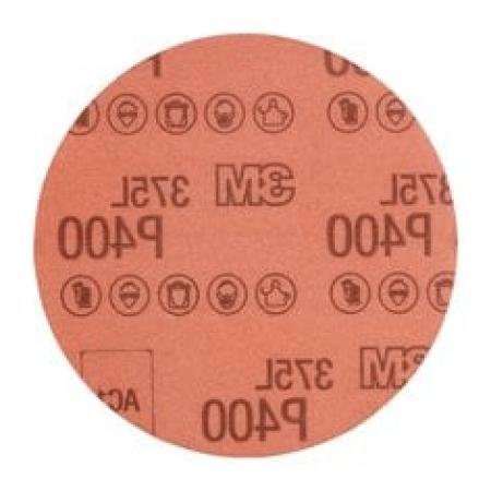 3M™ Hookit™ Filmscheibe 375L, 75mm, P800, ungelocht