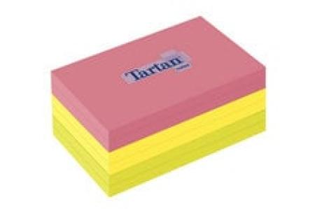 Tartan™ Notes 12776-N, Verschiedene Farben, 127 mm x 76 mm, 100 Blatt/Block, 6 Blöcke/Packung