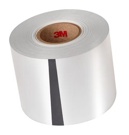 3M™ Etikettenfolie 7903, Silber glänzend, 508 mm x 686 mm