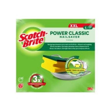 Scotch-Brite® Classic Griffschwamm XL, 4 Stück pro Packung