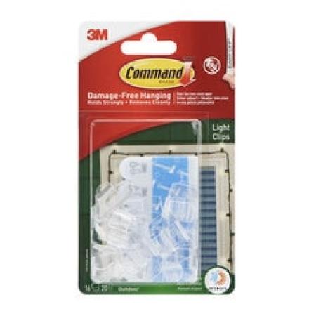 Command™ Lichter-Clips für den Außenbereich im Vorteilspack, 17017CLR-AW