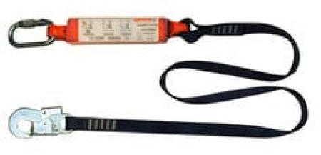 3M™ Protecta® Sanchoc™ Falldämpfendes Verbindungsmittel, Gurtband, Einzelstrang, 2 m, AE5220WAE