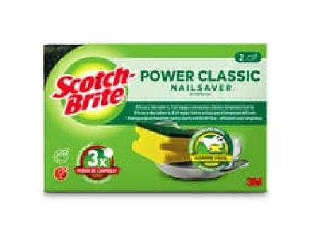 Scotch-Brite® Classic Griffschwamm, 2 Stück pro Packung