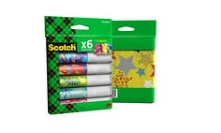 Scotch® Permanent-Klebestift, 8 g, 6 Stifte + 1 Blech-Sammlerdose/Packung