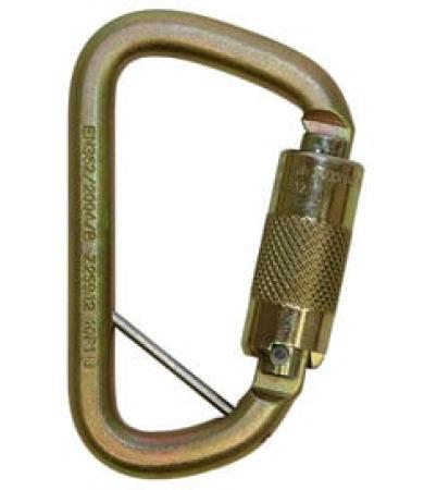 3M™ DBI-SALA® Selbstschließender Dreifach-Karabiner mit unverlierbarem Ösenstift, 19 mm Öffnung, verzinkter Stahl, 2000005