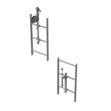 3M™ DBI-SALA® Lad-Saf™ Vertikales Kabelsicherungssystem, 4 Benutzer, verzinkter Stahl, 6116633