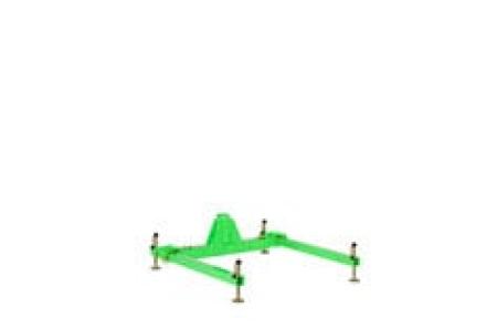 3M™ DBI-SALA® 3-teilige Davitbasis für beengte Räume kurz, hohe Kapazität, 8000104