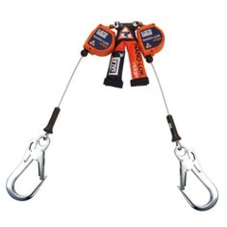 3M™ DBI-SALA® Nano-Lok™ Höhensicherungsgerät für Kanten, Doppelstrang, Seil, 2,5 m, 3500241