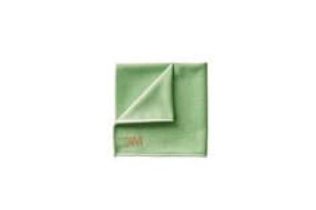 Scotch-Brite™ Hochleistungs-Mikrofasertuch 2011, Grün, 360 mm x 360 mm, 50/Packung, 8 Packung/Karton