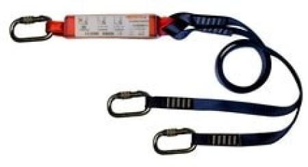 3M™ Protecta® Sanchoc™ Falldämpfendes Verbindungsmittel, Gurtband, Doppelstrang, 2,00 m, AE5320WAA