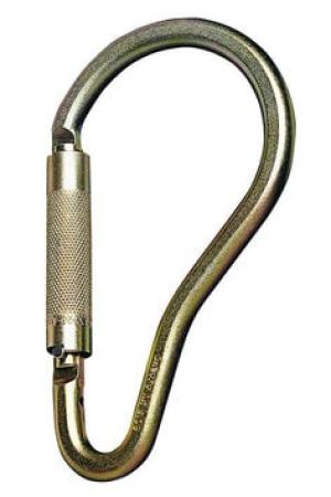 3M™ DBI-SALA® Twist Lock Selbstschließender Karabiner, 54 mm Öffnung, verzinkter Stahl, KJ5108