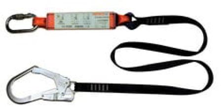 3M™ Protecta® Sanchoc™ Falldämpfendes Verbindungsmittel, Gurtband, Einzelstrang, 2 m, AE5220WAF