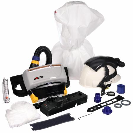3M™ Versaflo™ Industriesicherheitshelm mit Haube Atemschutzgebläseset, TR-800-IHK