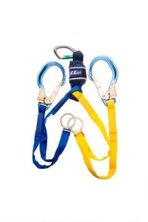 3M™ DBI-SALA® EZ-Stop™ falldämpfendes Verbindungsmittel, umschlingender Anschlag, 1246545, Gurtband, zweistrangig, 1,65 m