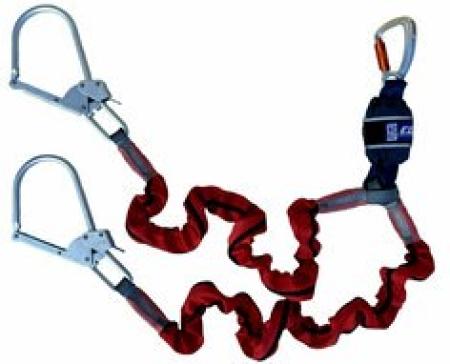 3M™ DBI-SALA® EZ-Stop™ falldämpfendes Verbindungsmittel, 1246565, elastisches Gurtband, zweistrangig, kantengetestet, 2,00 m