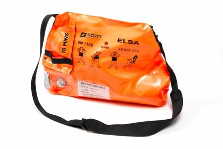 3M™ Scott™ ELSA (Notrettungsgerät), 15 Min., Standard-Beutel, voll, 1047372