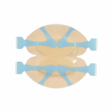 3M™ Tegaderm™  Silikon-Schaumverband, 90646, 16,5 cm x 16,5 cm, 5 / Packung, Ferse & Kontur mit Haftrand