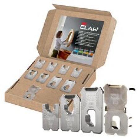 3M CLAW™ Haken für Trockenbauwände Sortierte Packung 3PH-SIOC-AS, 7-30 kg, 9/Packung