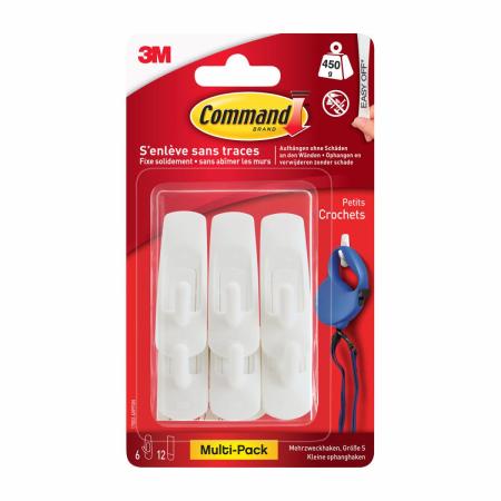 Command™ Small Universal-Haken im Vorteilspack, 17002-6